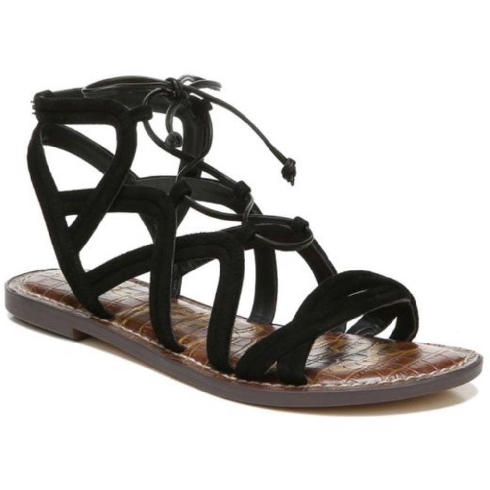 Sam Edelman Women's Black Gasha Gladiator Sandals